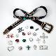 ALLOY BUCKLE SET AND RHINESTONE ACCESSORIES